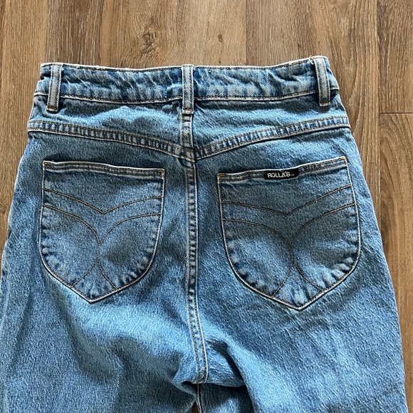 ROLLA'S High Rise Light Blue Jeans - Picture 5 of 5